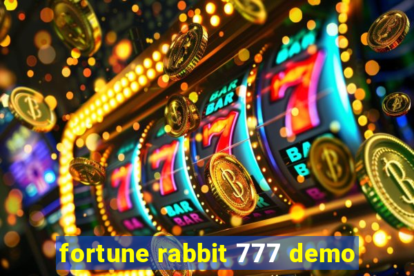 fortune rabbit 777 demo